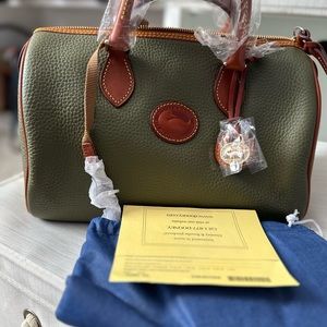 NWT Dooney Bourke Classic Satchel in Olive